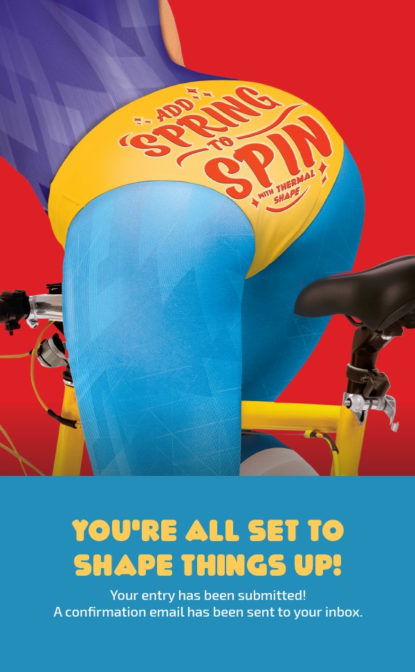 You're all set to shape things up